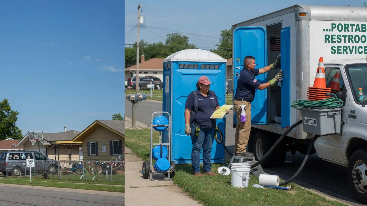 Portable Toilet Rental in Southmayd, TX near me
